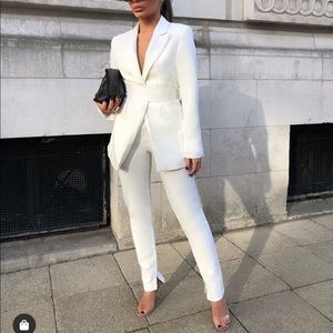 Tailored Cigarette Trousers🤍🔥